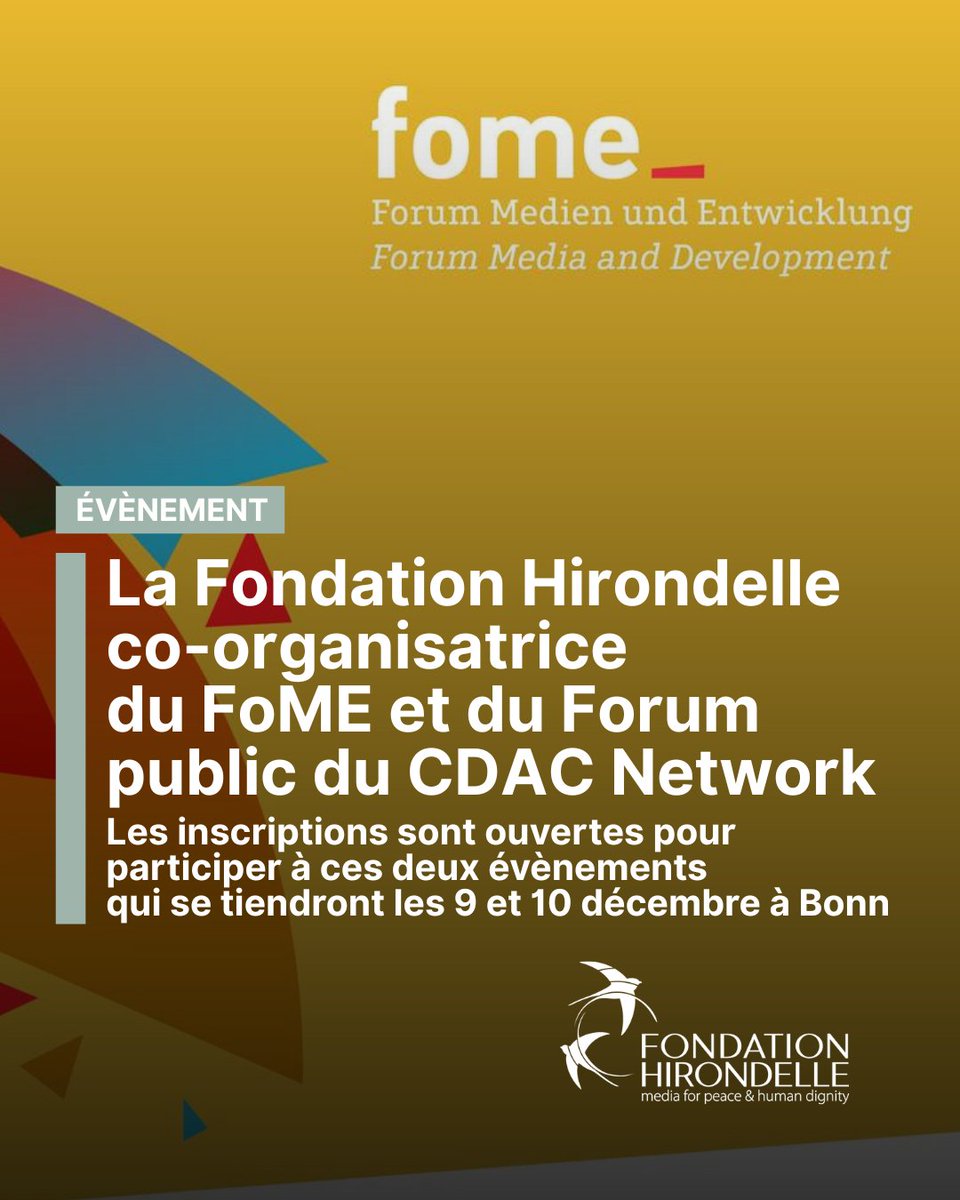 Fondation Hirondelle tweet media