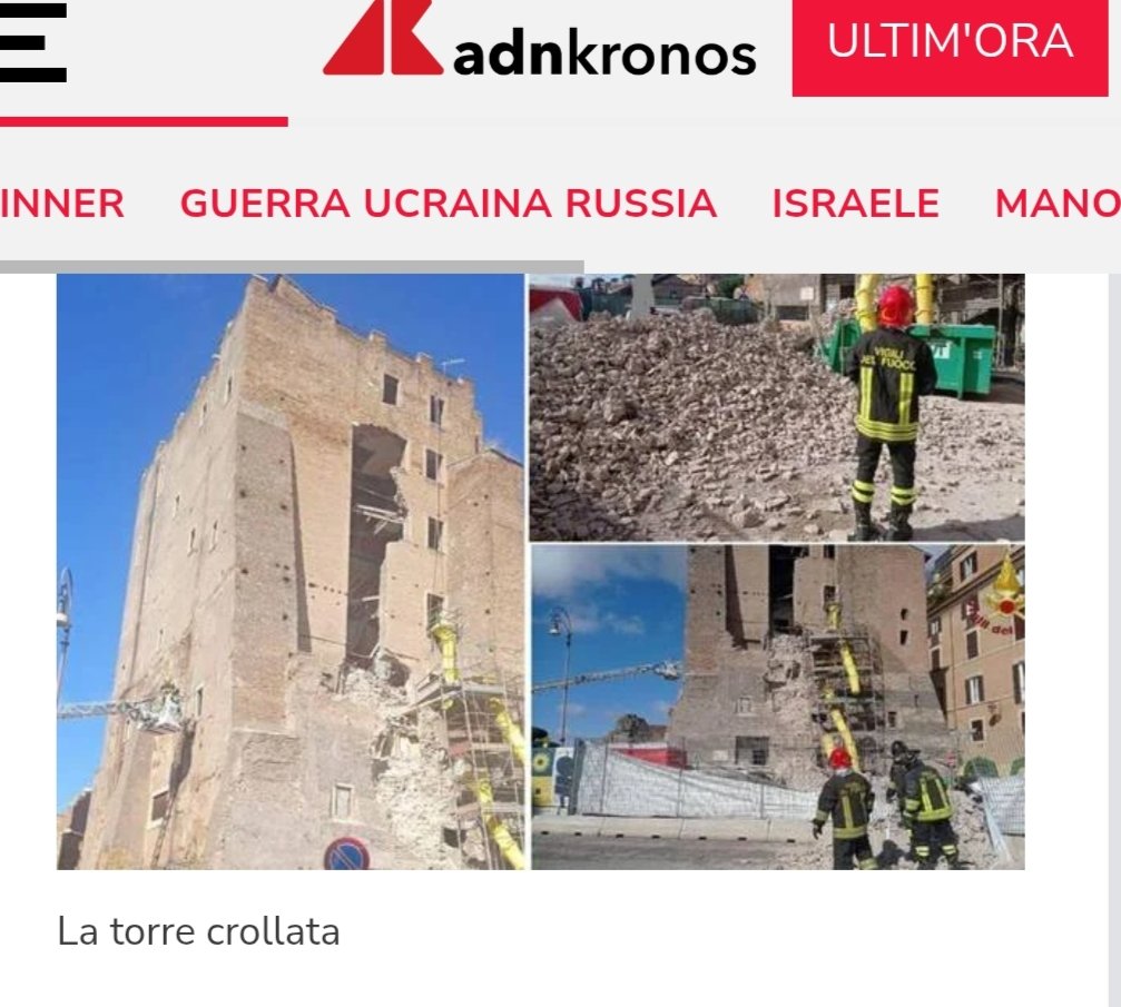 mich_ingrassia's tweet photo. #sicurezza sul #lavoro ennesimo infortunio plurimo: 9 operai coinvolti nel crollo della torre ai #Fori Imperiali di #Roma.
C'è un nesso tra aumento dell'intensificazione del lavoro e aumento degli infortuni plurimi?
Che il Cielo aiuti i #lavoratori feriti!
https://t.co/FgpKxMoSnj https://t.co/znCtZ6HtH7