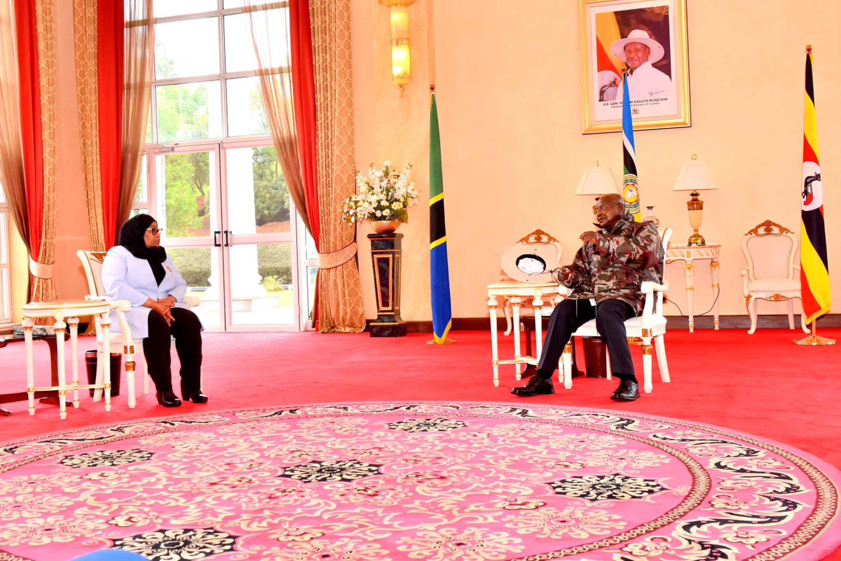 President Yoweri Kaguta Museveni has congratulated Her Excellency Samia Suluhu Hassan, President of the United Republic of Tanzania and leader of the Chama Cha Mapinduzi (CCM) Party, on her re-election.

He said the victory reflects the confidence Tanzanians have in her
