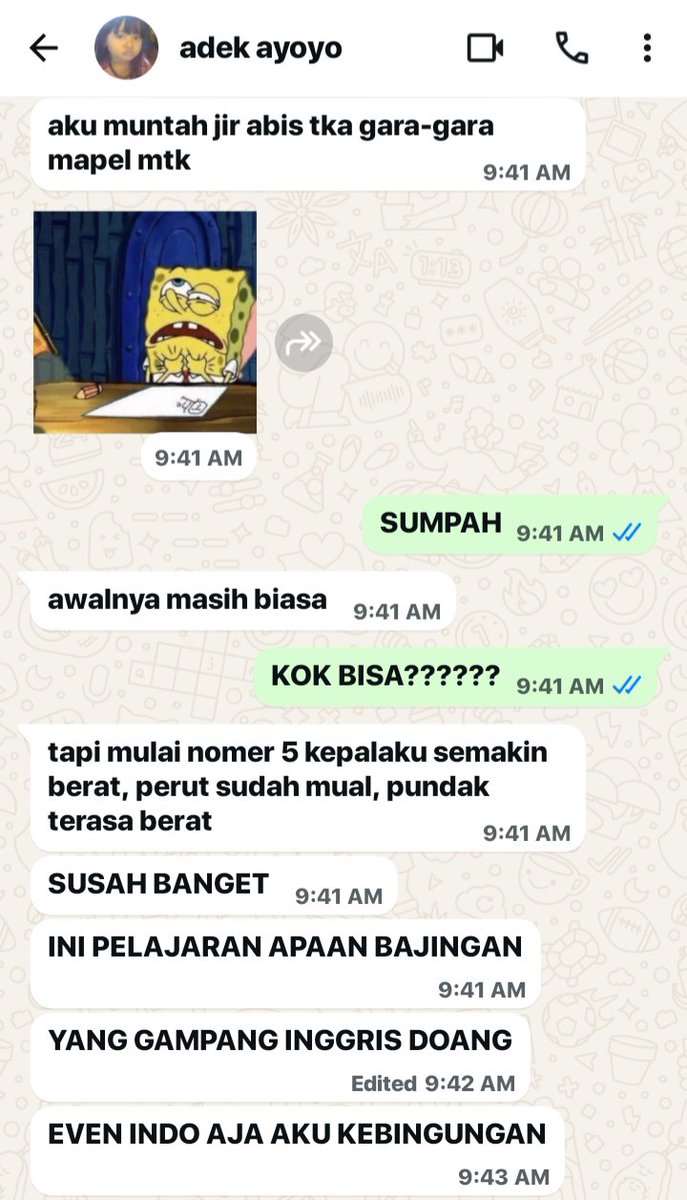 vonetics's tweet image. day 1 ngerjain TKA