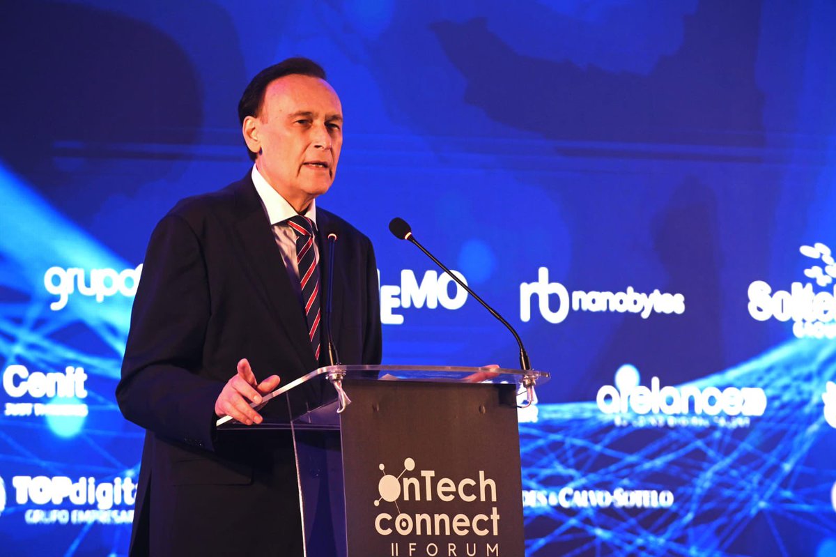 ontech_innova's tweet image. 🔵 INAUGURACIÓN 🔵

🗣️ @GoVillamandos: &quot;Clústeres como @ontech_innova son auténticos motores de desarrollo empresarial, capaces de atraer el talento, fomentar la innovación y favorecer la relación público-privada como agente del conocimiento” 

#IIConnectForum #onTechInnovation