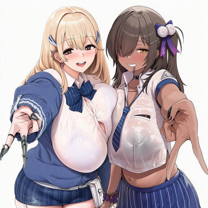 #AIイラスト #勝利の女神NIKKE ティア ナガ 投票は明日21時頃までとなっております、よろしければご参加ください。 投票先URL 詳細はTwitter固定ツイートかPixivトップのピックアップから