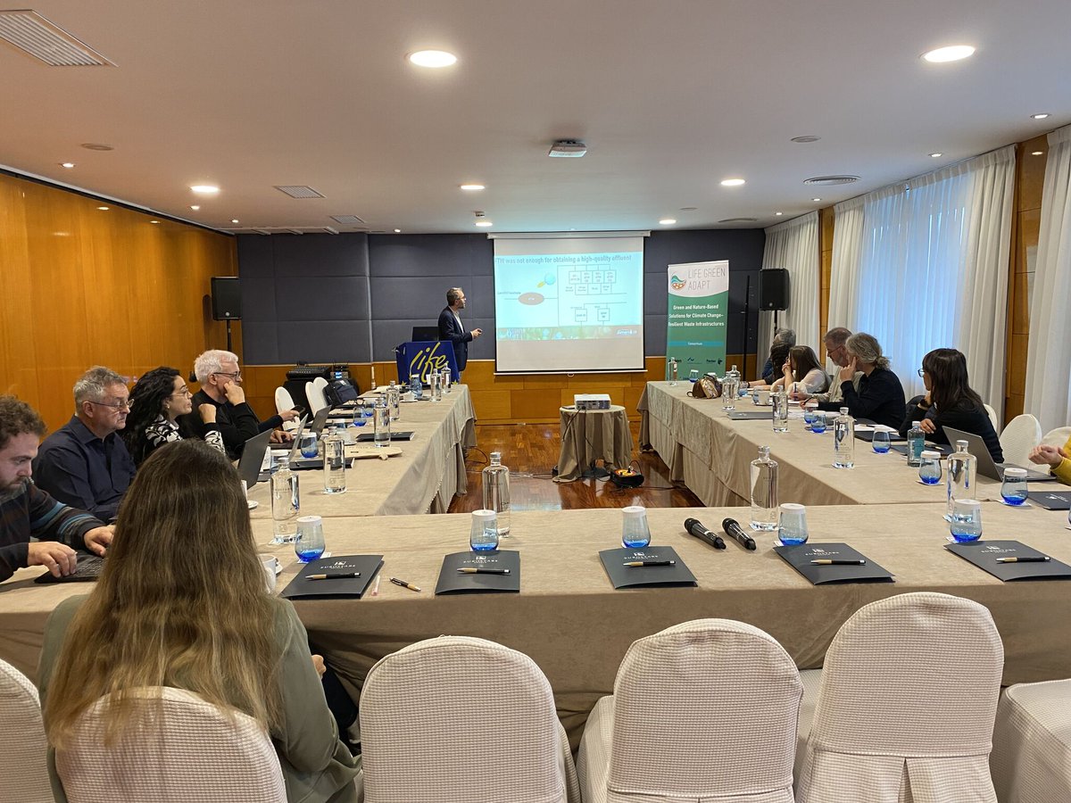 aimenct's tweet photo. 🌱@LIFEGREENADAPT1 gained a great momentum last week in A Coruña❗
This @LIFEprogramme initiative held its third Innovation Workshop, celebrated a General Assembly and visited #XILOGA to explore #demosite of As Somozas.
➕https://t.co/x09T2I32jd
#aimenresearch #EUresearch https://t.co/je5E5kLQGz