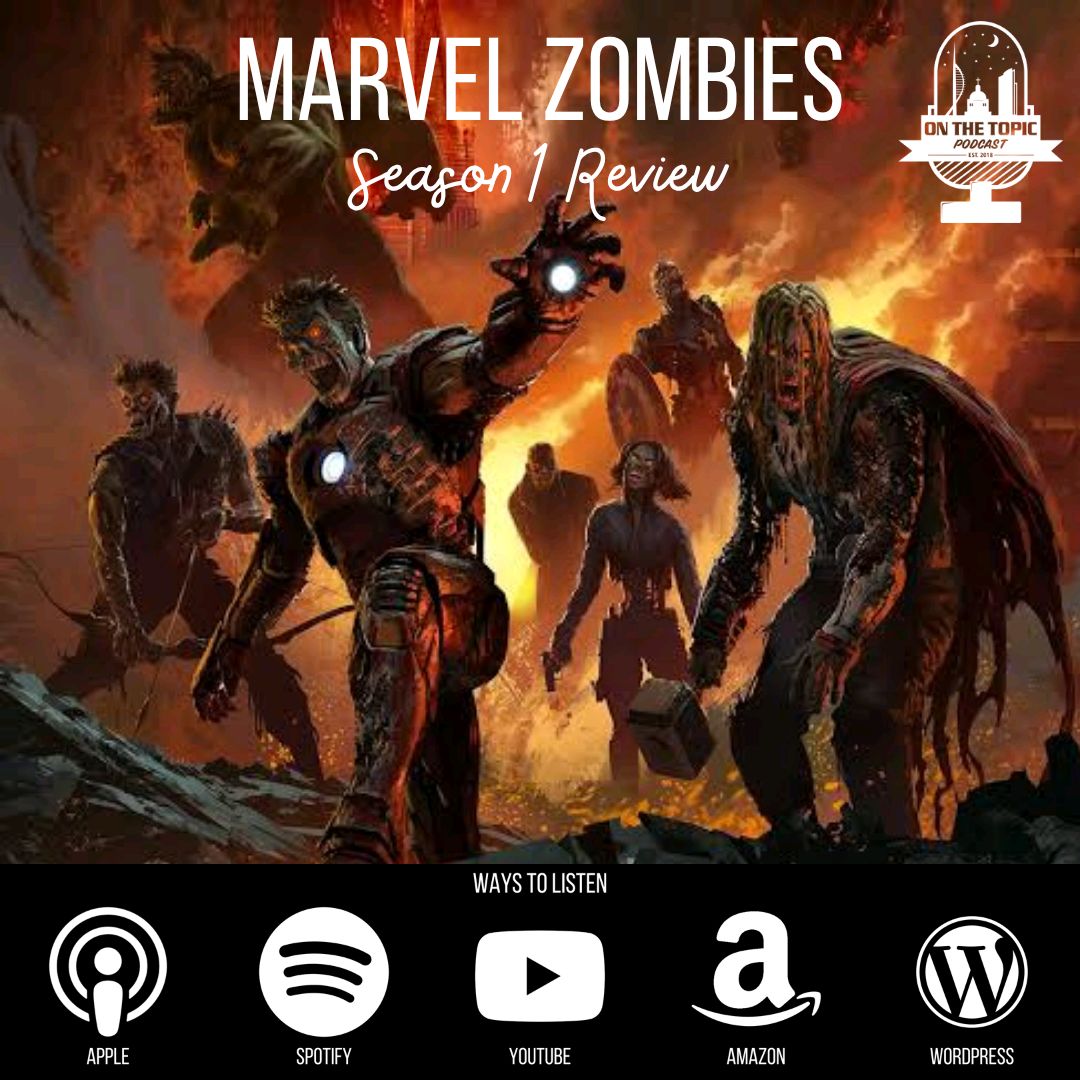 OnTheTopicPod's tweet image. Our Marvel Zombies review is out now!

#OnTheTopic #Podcast #Marvel #MCU #MarvelCinematicUniverse #MarvelStudios #MarvelAnimation #MarvelZombies #Disney #KevinFiege #Portsmouth #Southsea #PortsmouthCreatives