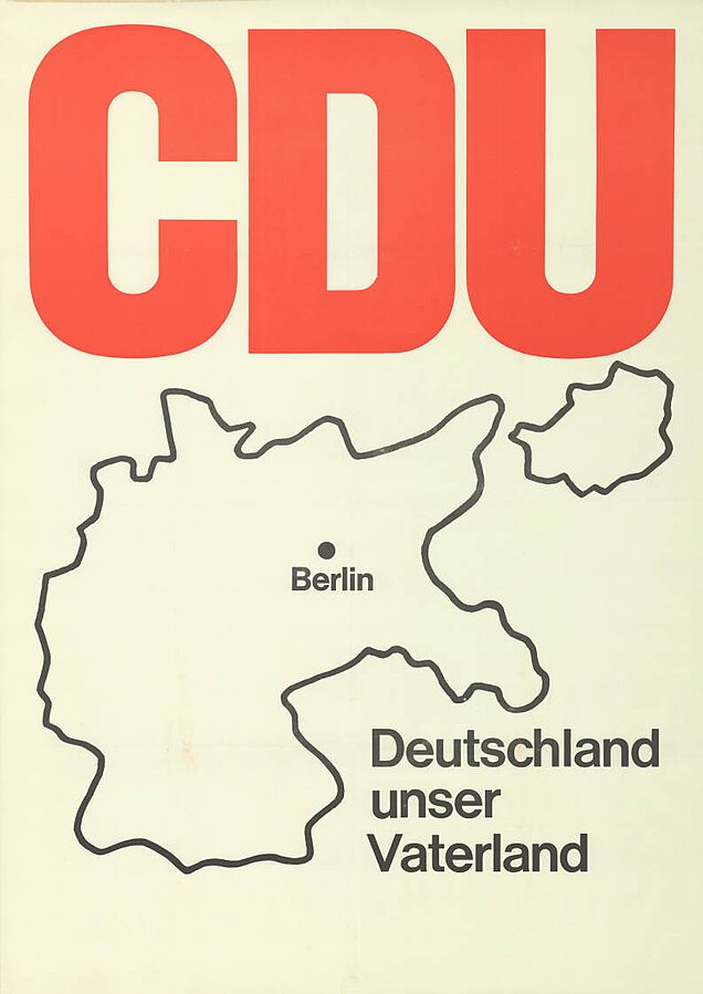 Als "Revanchismus" wurde es der CDU zumindest von einigen ausgelegt, dass sie z.B. auch Jahrzehnte nach Kriegsende ebensolche Wahlplakate veröffentlichte.
Auch hier:
"Dann sähe es schlecht aus für jeden, »der sich jetzt herbeiläßt, von der  Volksrepublik Polen verwaltetes