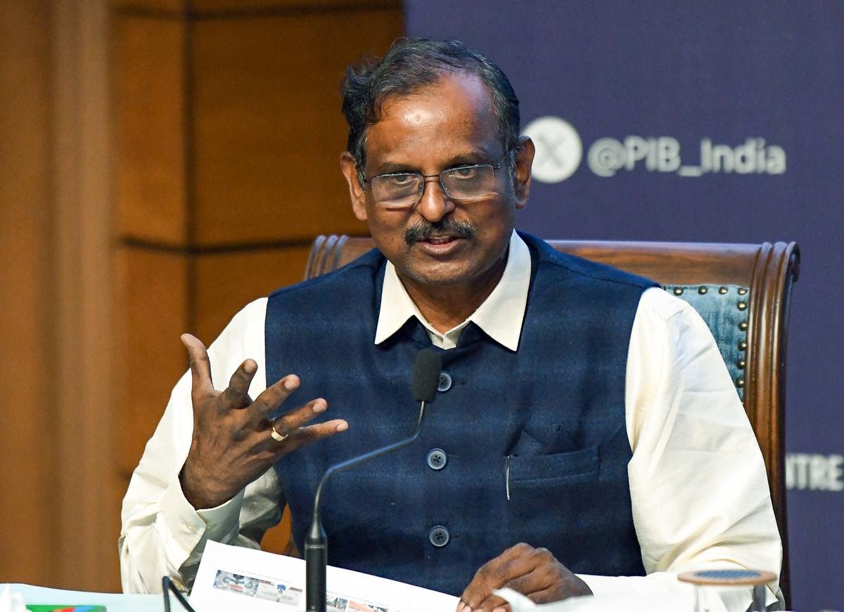 🚨ISRO targets to launch seven missions by March 2026: Chairman Narayanan