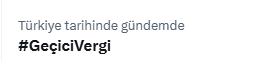 #GeçiciVergi 
Gündemde yerimizi almaya başladık ama devamlılık şart arkadaşlar...
.
.
<a href="/MuhasebeBT/">Muhasebe Bilenler</a>