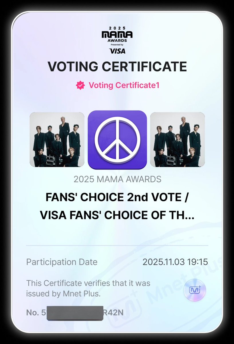 &lt;2025.11.03 &gt;
[VOTE] 2nd 2025 MAMA Awards

 #2025MAMAVOTE  
No. #17 #GOT7 

📍Mnet Plus =90%
📍Hashtag=10% (post/RT)

Vote ให้ GOT7 มีกี่อุปกรณ์มาโหวตกันค่า
🔗share.mnetplus.world/2025-mama?miss…