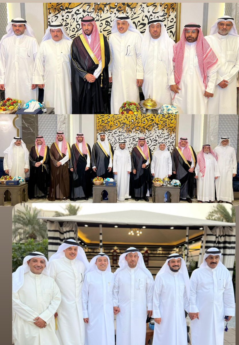 Alhwailah's tweet photo. تشرفنا بزيارة أصحاب السمو الأمراء
محمد بن سلمان بن محمد آل سعود
فهد بن فيصل آل سعود
سلمان بن محمد آل سعود
سعود بن محمد آل سعود
عبدالله بن محمد آل سعود
نتوجه لهم بخالص الشكر والتقدير على هذه الزيارة الكريمة والبادره الطيبة التي نعتز بها.

لقد شرفونا بلقائهم بما يتميزون به من خلق رفيع ودين ومرجلة وتواضع، في لقاء يجسد عمق العلاقات الأخوية والروابط التاريخية الراسخة بين المملكة العربية السعودية الشقيقة ودولة الكويت، والتي كانت وستبقى نموذجًا للوحدة والمحبة والتلاحم بين الشعبين