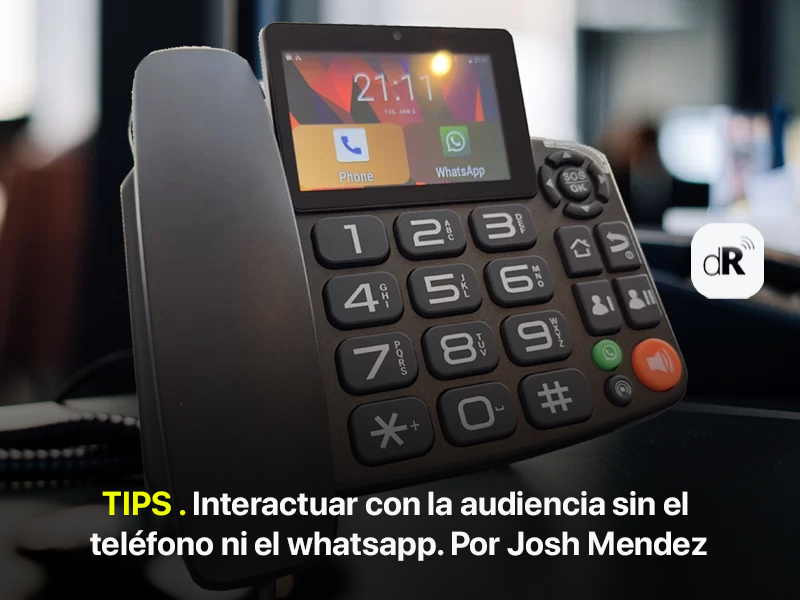 deRadios's tweet image. 🔺#NEWS deRadios.com 👉  TIPS . Interactuar con la audiencia sin el teléfono ni el whatsapp. Por Josh Mendez qrcd.org/9N8Q

👉 LINKS linktr.ee/deRadios.com

#radios #broadcast #AI #broadcasting #technology #tecnologia #streaming #content #media #news