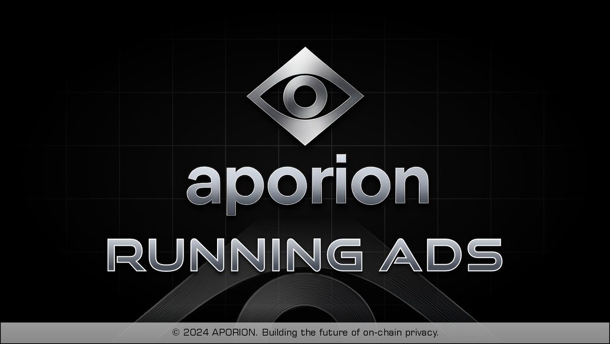 aporionpro's tweet photo. 💎 $Aporion on DexScreener!
Ads are running, and the hype is growing! 📢
Be part of the $Aporion journey—don’t miss out!
https://t.co/JLsmfT4dvH https://t.co/MbjorxkYYU