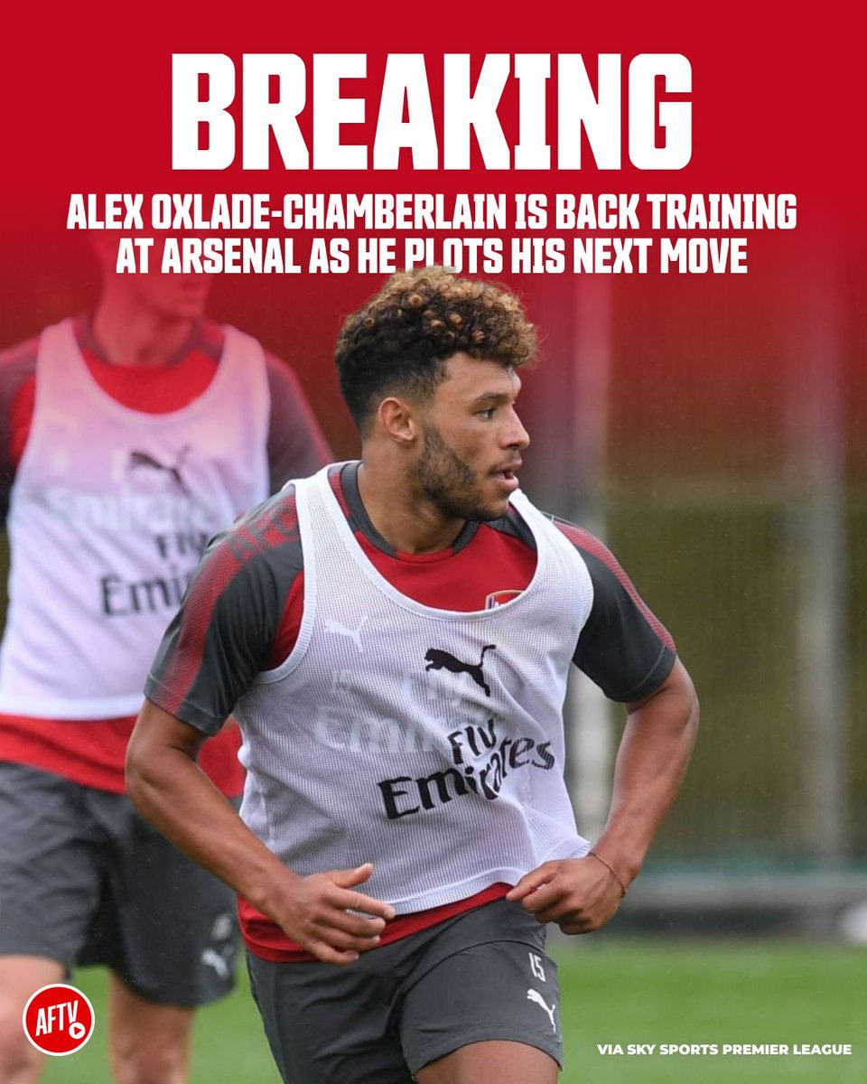 Great to see Oxlade-Chamberlain back at London Colney! 🙌
