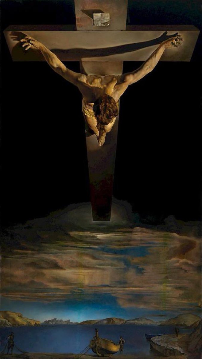 Arteymas_'s tweet image. Jesucristo de Salvador Dalí…

Una de sus obras más poderosas!