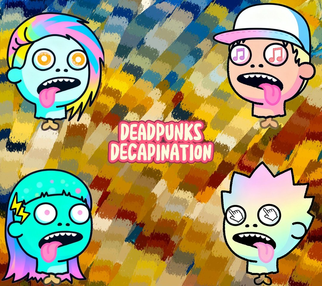 LookieDao's tweet photo. โ๐
Do you hear me?
We are Deadpunks.
Not only a NFT Collection.
We will build a new system.
People will spread our dead culture.
We will be a unique dead legend.
@DECAPINATION
#FeatureUsOpenSea https://t.co/zTtNhIgWqo