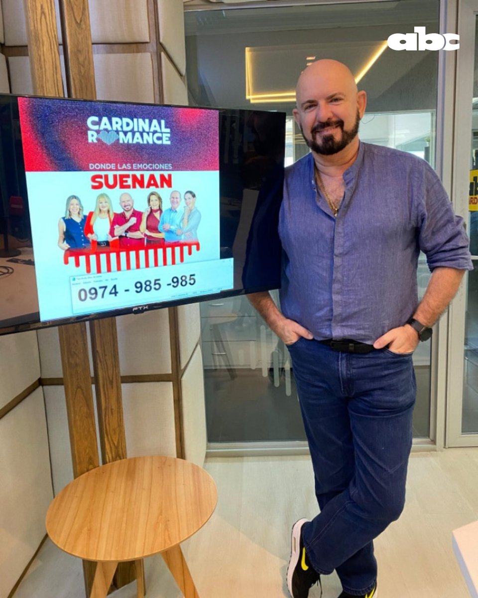¡Arrancamos la semana con buena música y la mejor compañía!🥳

De 09:00 a 12:00, Jorge Puig te espera en "La Movida" para llenar tu mañana de canciones románticas 🥰

📻Sintonizanos y quedate con nosotros en #CardinalRomance 98.5 FM 🎶