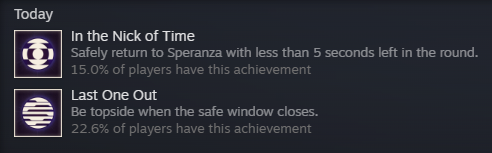 Just had the most heart pumping round of Arc Raiders.
20 hrs played, got out with 5 seconds to spare, sky was falling, surrounded by Arc...

Absolute cinema 🙌

Also jumped on a Wasp, planted Jolt Mine &amp;let gravity take us back to terra firma - I need to start recording this fr