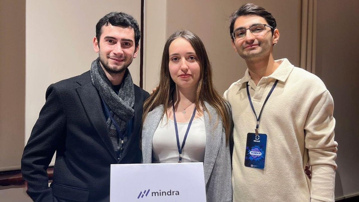 egirisim's tweet photo. Koç Üniversitesi’nde tanışan üç girişimcinin kurduğu yapay zeka girişimi Mindra, New York merkezli TQ Ventures’tan 1.2 milyon dolar yatırım aldı https://t.co/0wMmHCdHCY https://t.co/44qn2m6Nmz