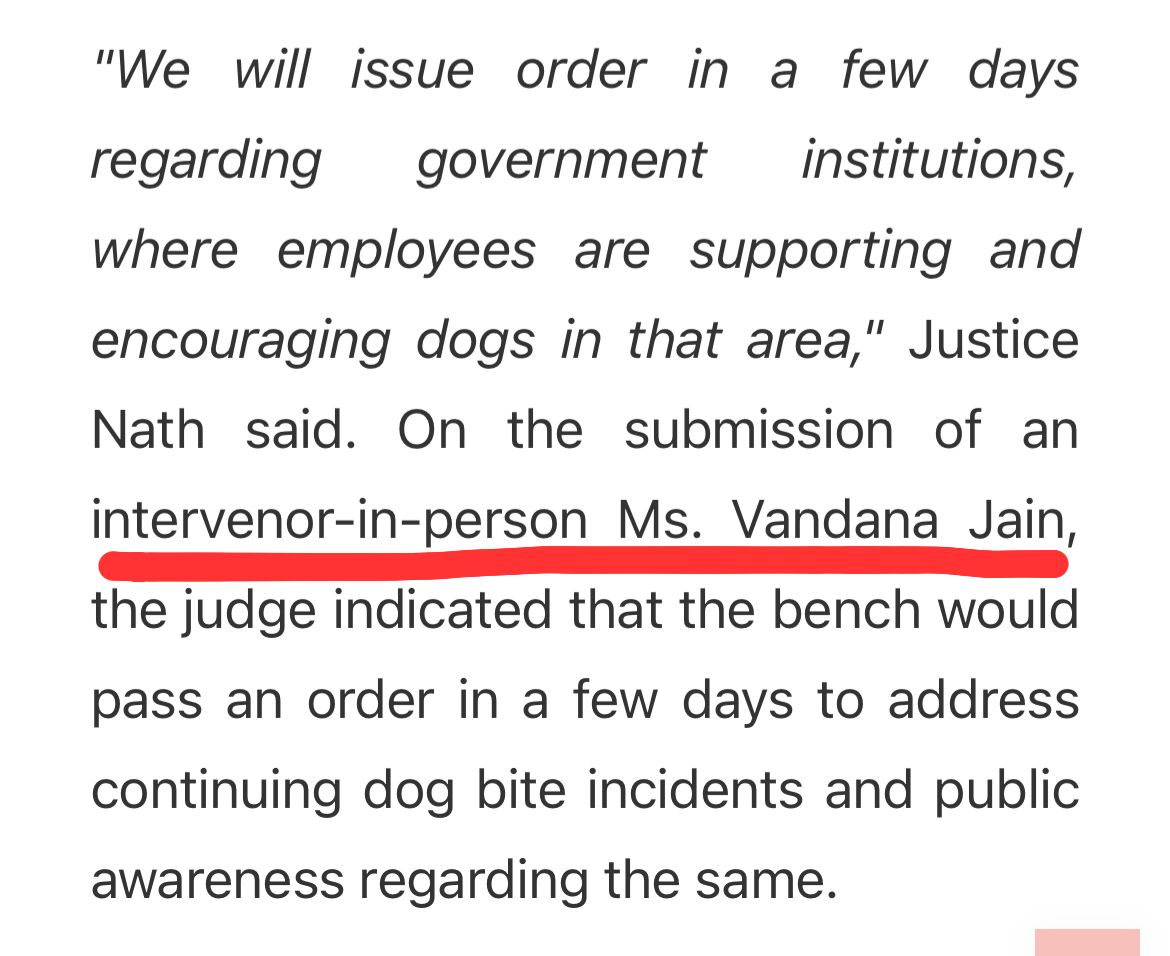 reemash77772125's tweet image. देश में बढ़ते डॉग बाइट की समस्या को दया के साथ सुलझाने के समाधान 03.11.2025 को सुप्रीम कोर्ट के समक्ष देने वाली Intervener कोई और नहीं, बल्कि #Dogitization मिशन की फाउंडर वंदना जैन जी हैं — जो पिछले 8 वर्षों से स्ट्रीट डॉग्स के हक़ और जनजागरूकता के लिए प्रशासन से संघर्ष कर रही है