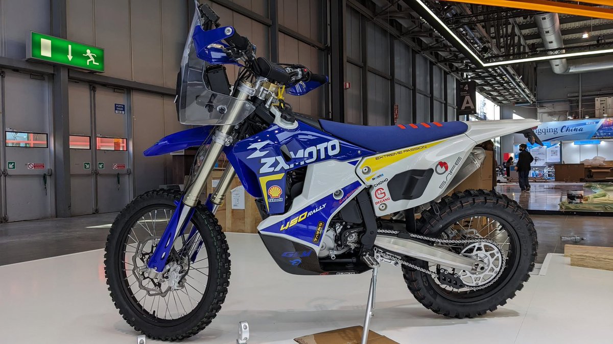 DakarRally/#Dakar2026: The ZX Moto 450 Rally, the rally bike from