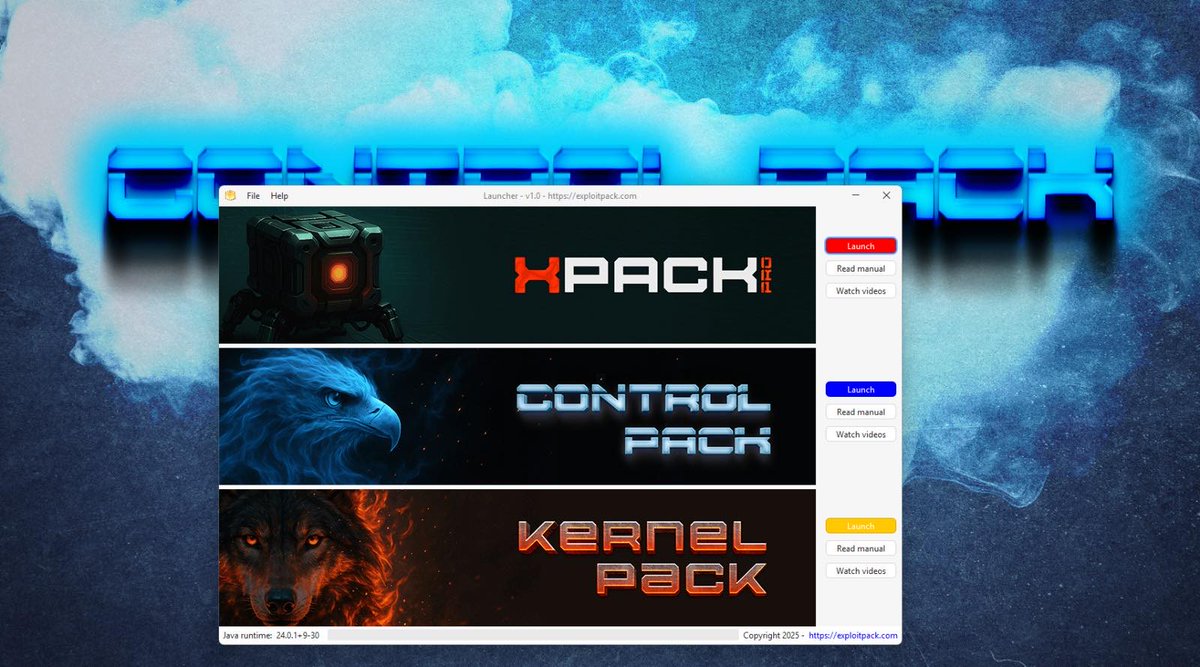 Exploit_Pack's tweet image. New launcher + updated versions, now on our website!  exploitpack.com

- Exploit Pack, exploitation framework. 39,500+ exploits and 0 days.
- Control Pack, the quietest, C2 in the market 
- Kernel Pack, ring-0 framework 

#Cybersecurity #infosec #pentesting #redteam #oscp
