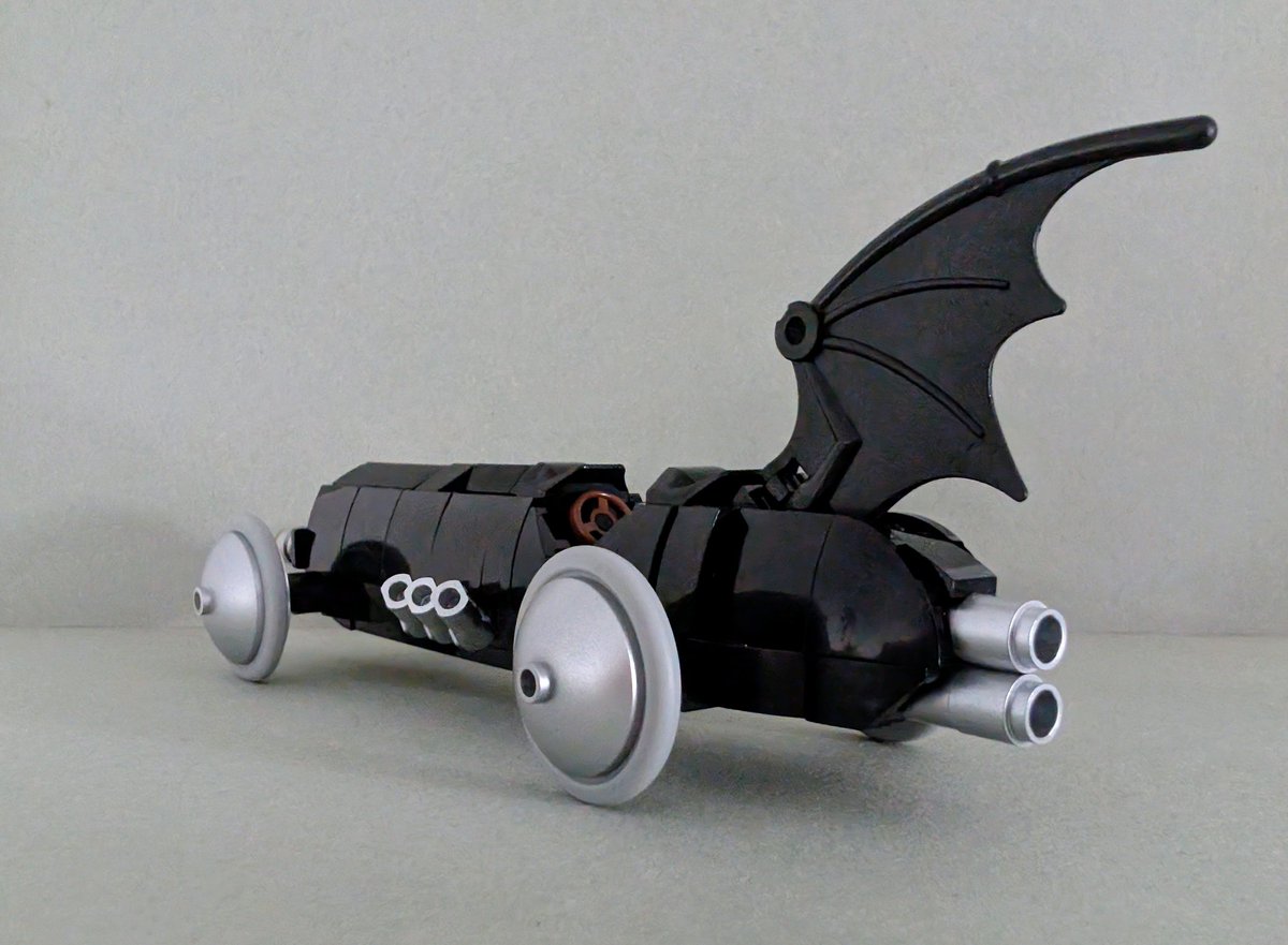 Additional shots of my design for the Batmobile.