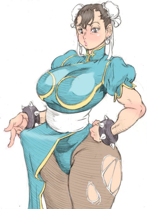 ずっと前に描いた春麗。