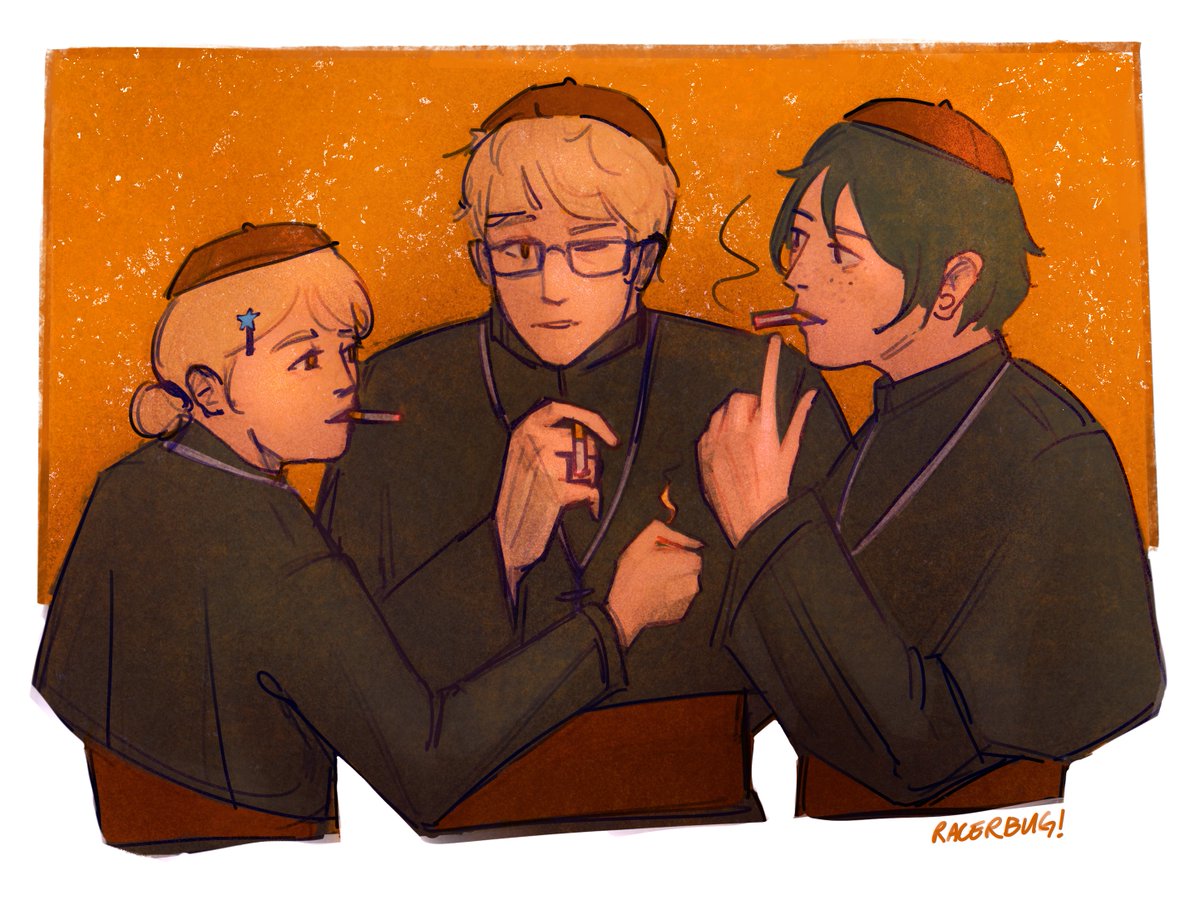 i hate gay halloween wdym tsukkiyamayachi dressed up as the smoking cardinals in conclave #haikyuu