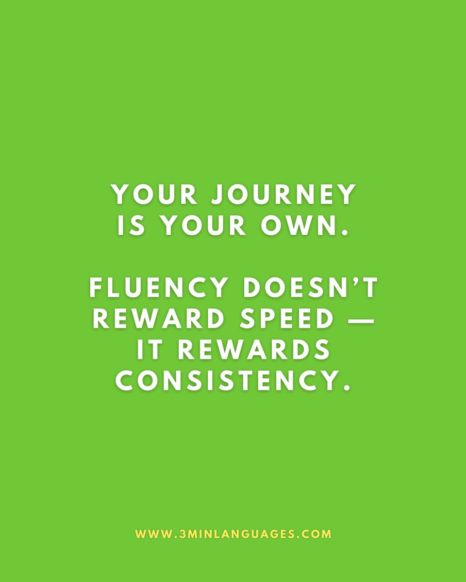 3MLanguages's tweet image. Your timeline is yours.
 Show up daily; that’s the win.
 👉 Start your path: 3minlanguages.com

#3MinuteLanguages #StudyIn3 #LanguageLearning #MicroLearning #Consistency #LearnFrench #LearnSpanish #LearnGerman #LearnItalian #LearnPortuguese