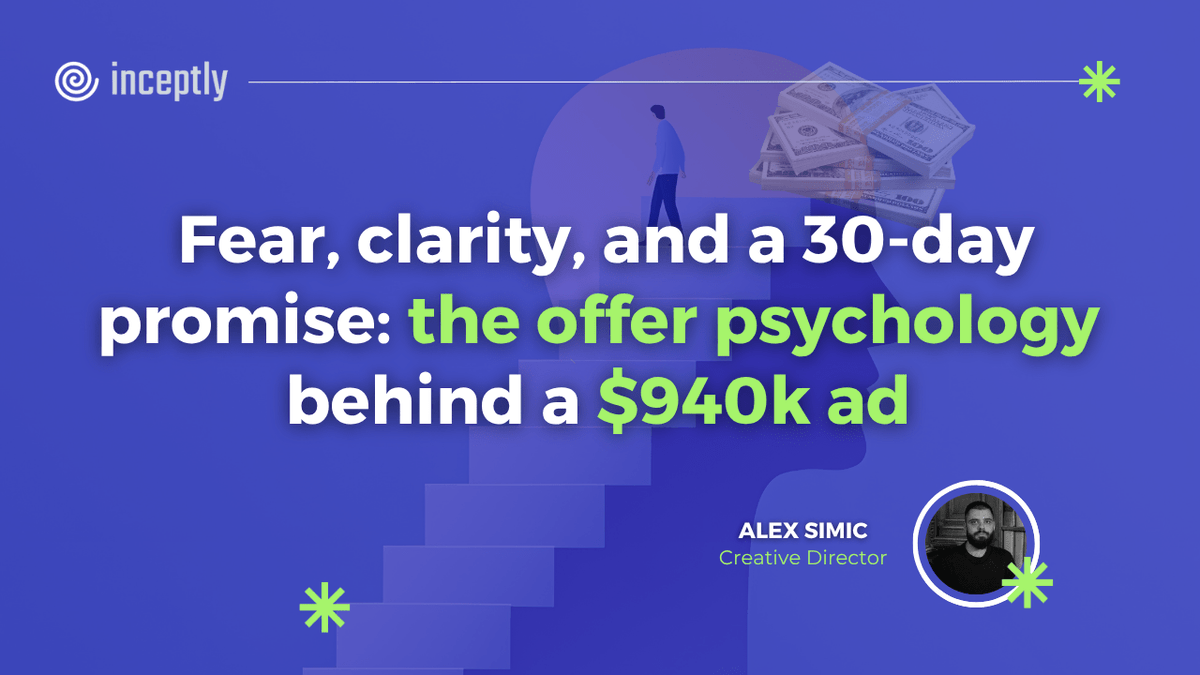 💸  Most YouTube ads fail because they say too much but really mean nothing...

This one made $940K by doing the opposite.

No flashy edits. No guru voiceover.

Just a guy at a desk - armed with fear, clarity, and a 30-day promise. 💯

Here’s the full breakdown: