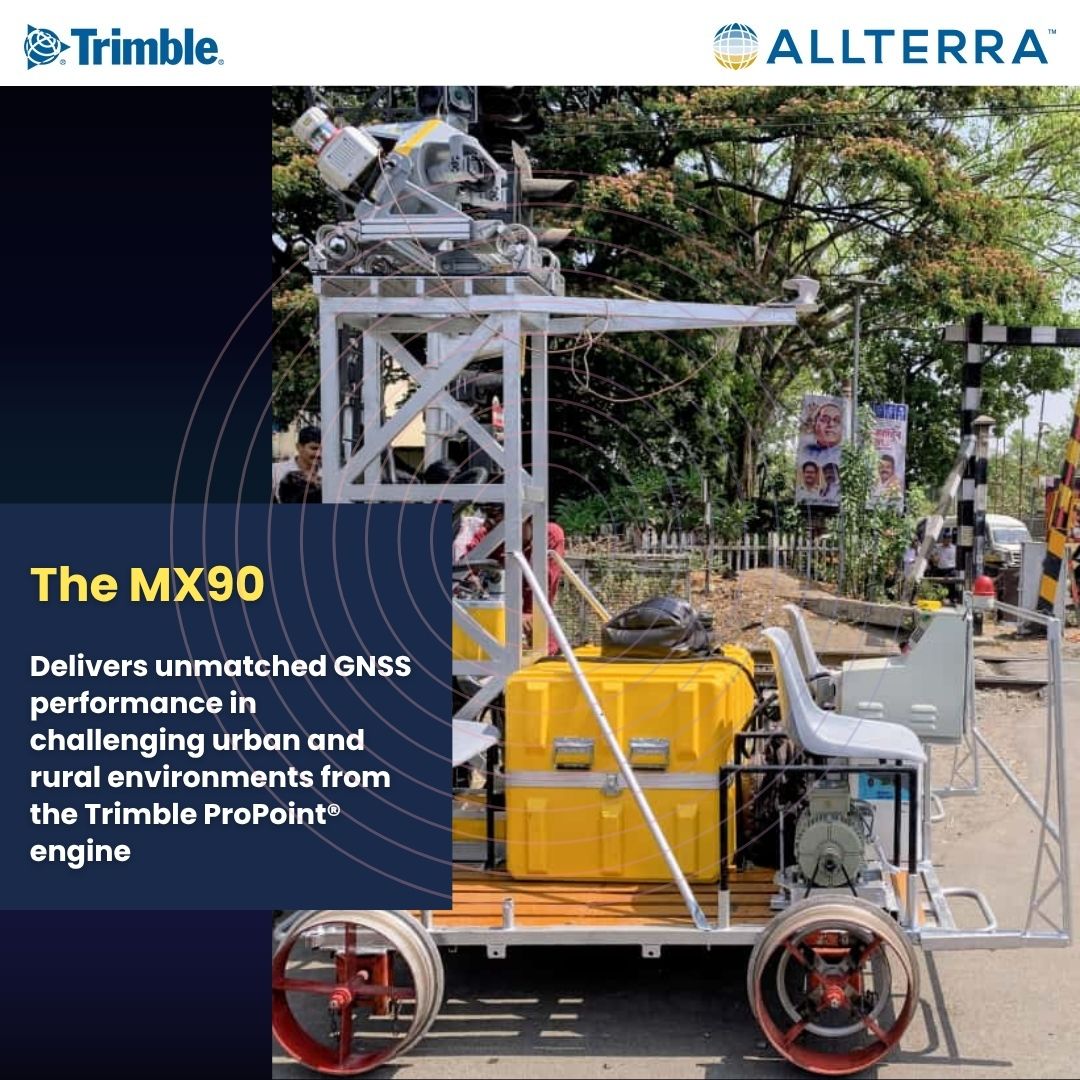 AllTerra_India's tweet image. With the #TrimbleMX90, capture millions of points per second, precise imagery, and complete geospatial context, all in a single drive. Efficiency, accuracy, and reliability, wherever the road takes you.
#MobileMapping #GIS #SurveyingInnovation  #AllTerraIndia #TrimbleGeospatial