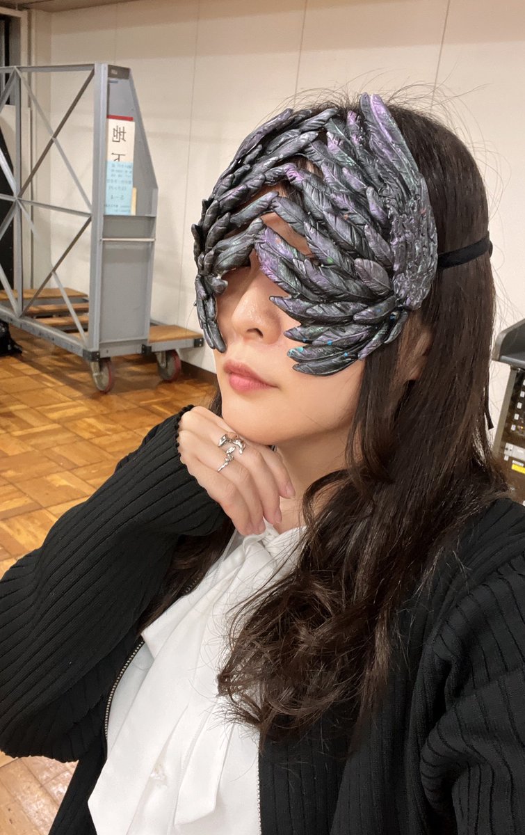 マスクフェスでビビビ！ってきたサカマタ（<a href="/sakamata_kamen/">サカマタ</a> ）さんのマスクをお迎えしました…🫶

うつくしくてかっこよくて一目惚れ⚡️