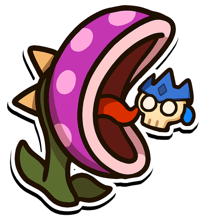 YuWaveStudio's tweet photo. Got eaten by the biiiiig chompy flower today! 🌸😱#indiedev #indiegame #cardventure #ビデオゲーム https://t.co/UvxkbRHVCA