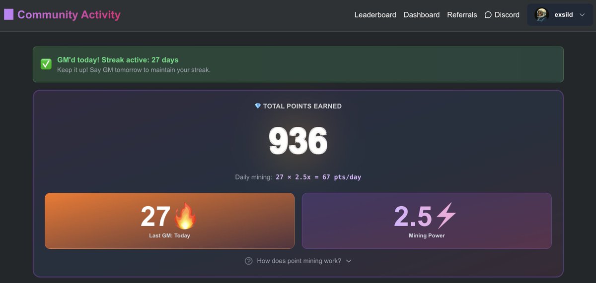 Day 27 streak still going strong.

Quick update on the tech side: <a href="/polana_network/">Polana Network ⚡🔗🚀</a>  is aiming to bring the Solana experience onto JAM, same speed and developer flow, but without the usual network outages. The idea is that Solana dApps and wallets can move over with minimal changes