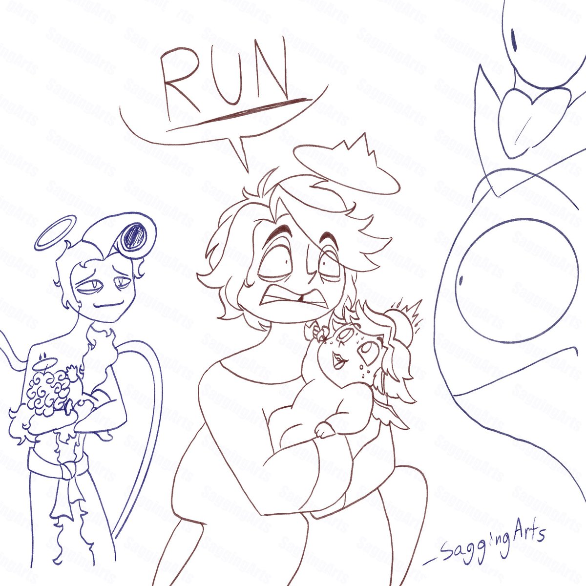 saggingarts's tweet image. They tried to warn him 😬
#HolyTrinity