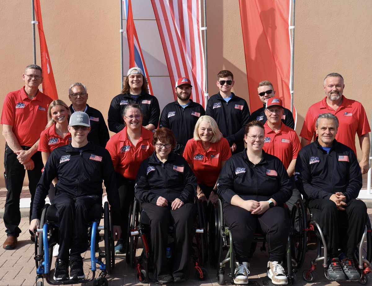 USAShooting's tweet photo. USA 🤝 team medals

🥇R11- Mixed Team 10m Air Rifle Standing SH2
🥈R6- Mixed 50m Rifle prone SH1 Team
🥉R5- Mixed 10m Air Rifle prone SH2 Team

#group7 #teamworkmakethedreamwork #teamusa https://t.co/uch3zGQEHW