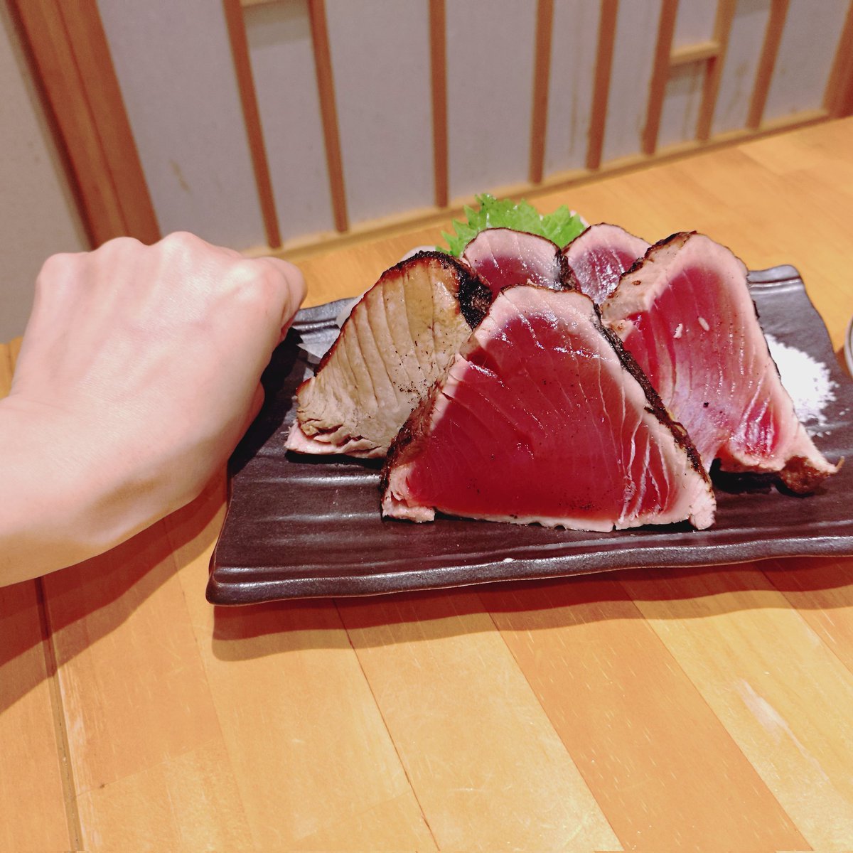 小野大輔は芸術作品です
カツオが拳サイズで出てきました
芸術作品です