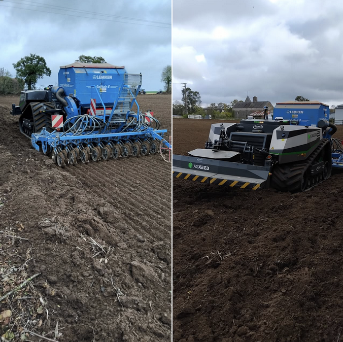 Le robot AgXeed en essai dans le réseau #cuma
mené chez Sandrine GuilletCosnefroy et Sylvain Guillet à La Chapelle-du-Fest : 28 hectares semés avec le robot, un premier test concluant.
#cuma #agxeed #TECMAT #robotiqueagricole #innovations #agriculture urlr.me/VHTs7y