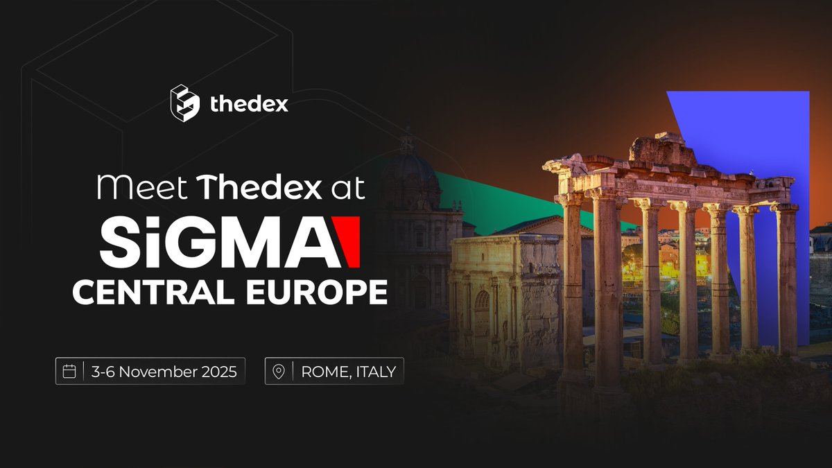 thedexcloud's tweet image. Finally Rome! And Thedex is already here for SiGMA Europe 2025 🇮🇹 @SiGMAworld_ 

Our team has just landed and is ready for an exciting few days at SiGMA Central Europe.

We are going to connect with industry leaders and innovators in fintech and crypto payments to represent…