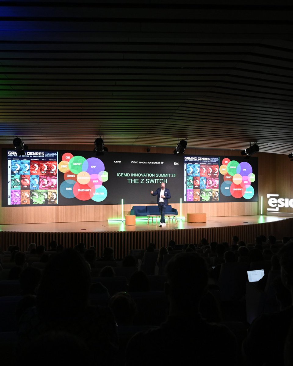 El 23 de octubre, durante The Z Switch, Emilio Hurtado, Co-founder &amp; Business Development Director en A1M ENTERTAINMENT, ofreció una ponencia inspiradora titulada:
👉 “Play the Game: el caso del gaming como experiencia total Z”
🎥 Revive la ponencia:
🔗 icemd.esic.edu/eventos/innova…