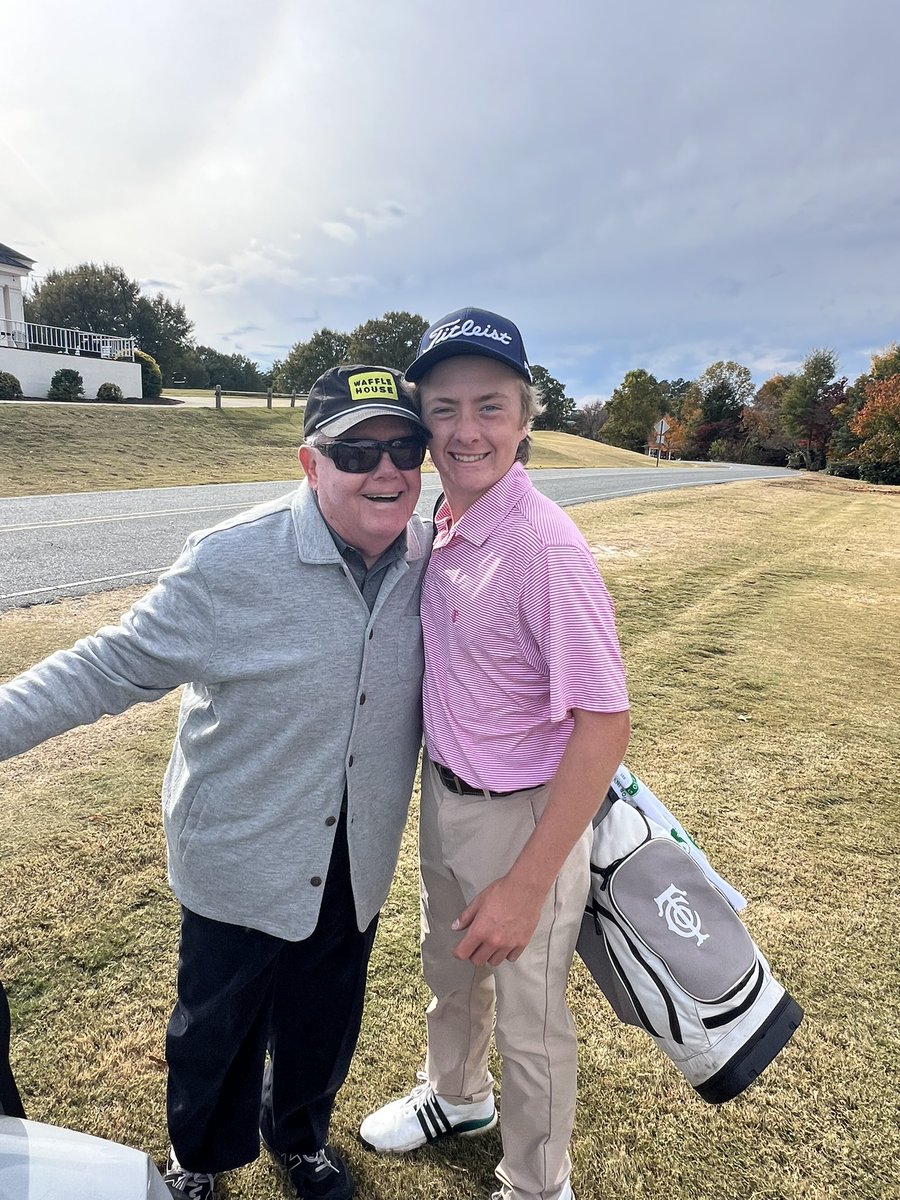 AJ3Golf's tweet photo. Great weekend with top 3 in the 13-15 flight .  Only 2 holes out 54 got me!  

Top 18/91 overall  @CGAgolf1909  Bill Harvey was a tough go but never quit! https://t.co/CbdWmYQFiU