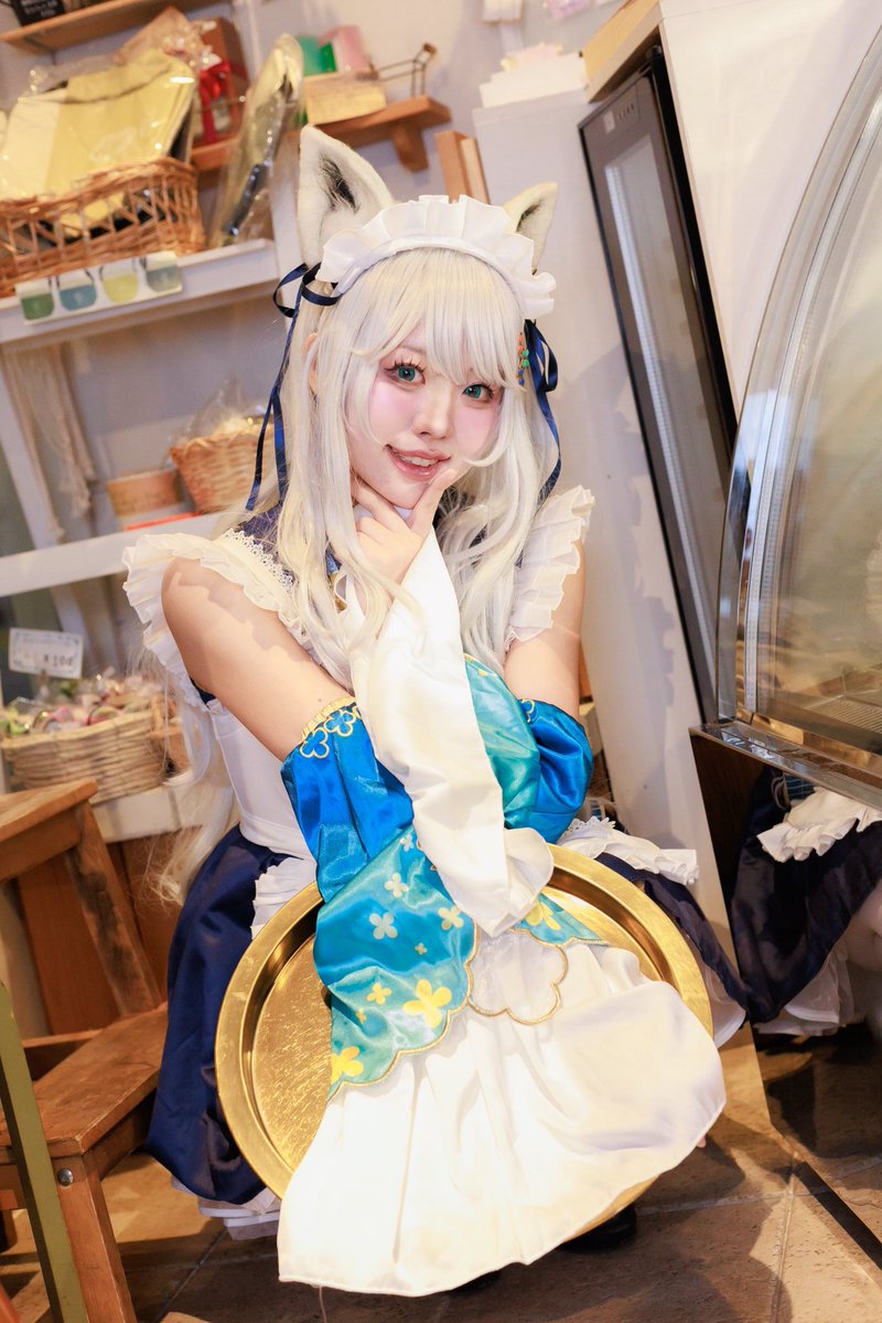 デザート、楽しみにしててくださいね🍰🦊

📷<a href="/miz_photo/">水菜みず📷</a>