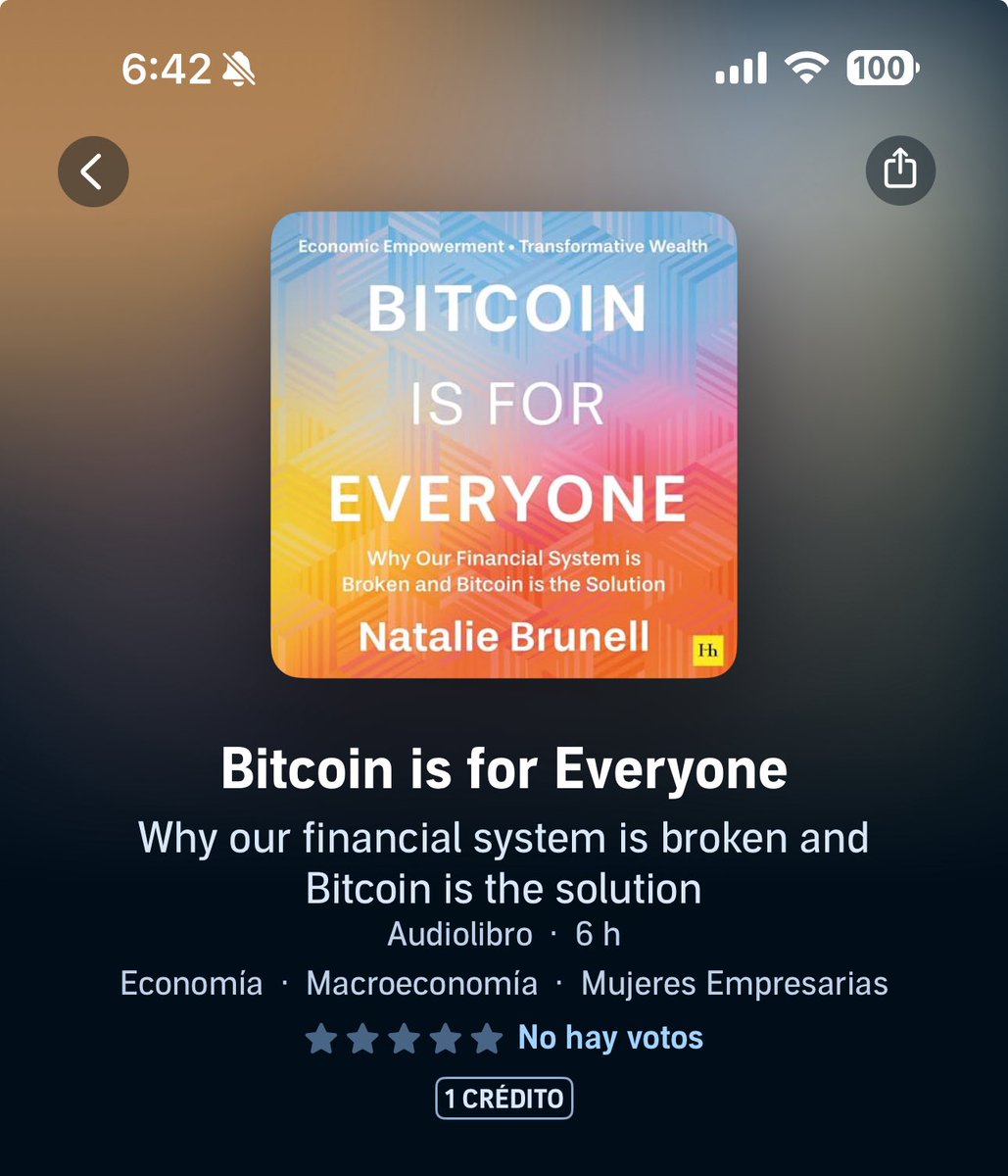 MrJorgeRios's tweet image. @natbrunell  waiting for the book of the month, even while I run #BitcoinIsForEveryone