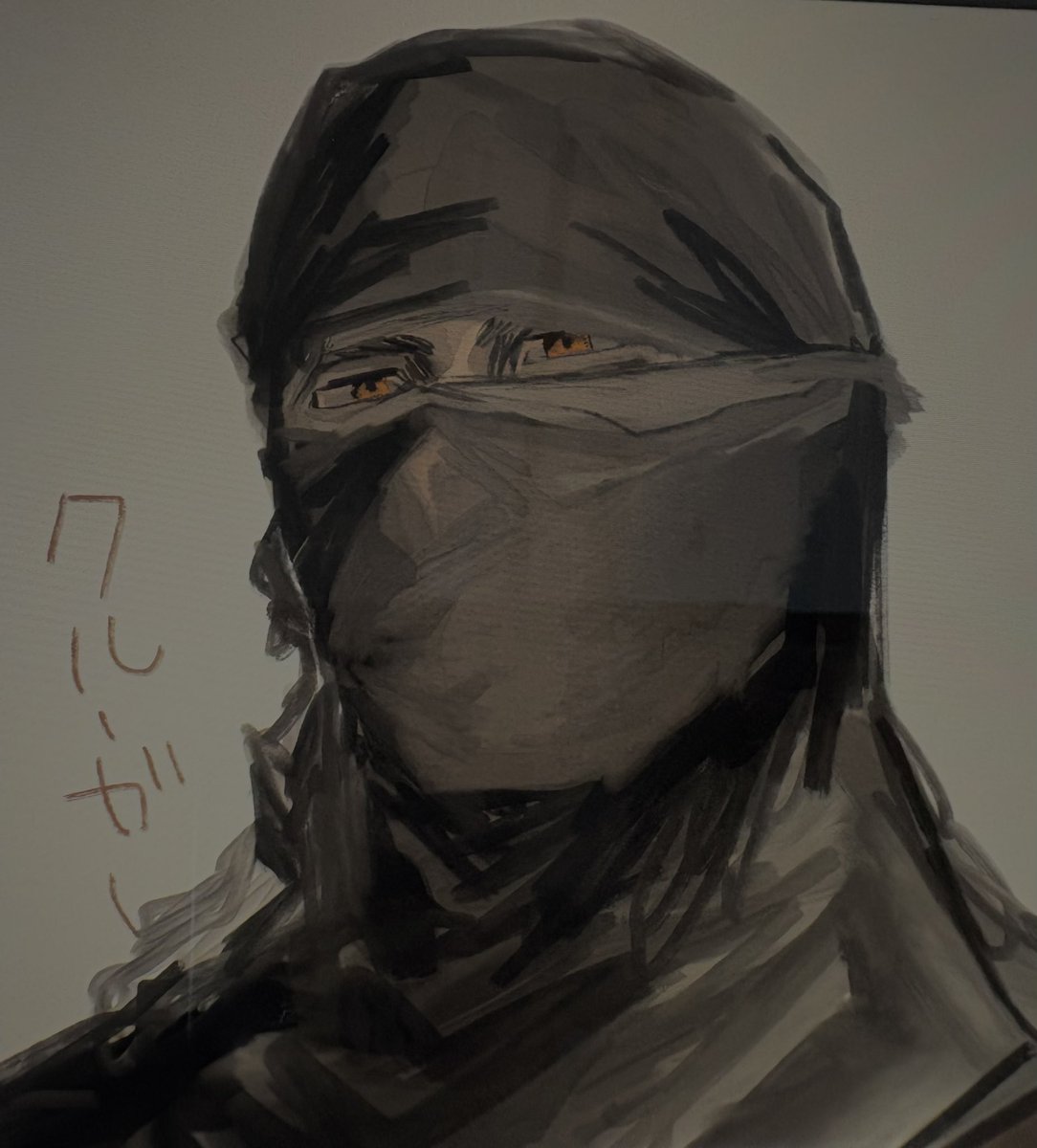 昨日別端末で初めてプロクリエイトを使った時のクルーガー。ムズい……