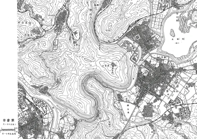 紫雲谷の新しい古い地図が完成。
昭和5年版、昭和40年版、平成2年版、令和7年版を並べてみる。
#空想地図 #架空地図 