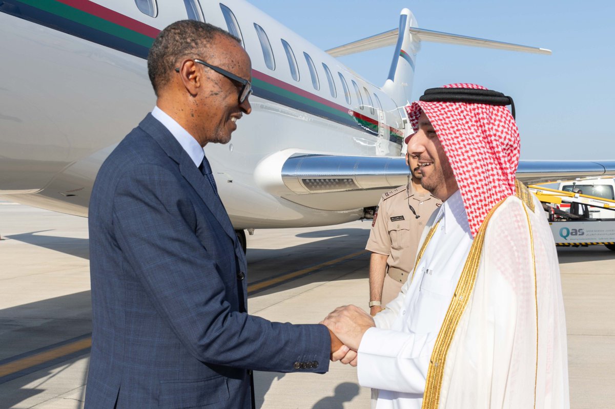 President of #Rwanda Arrives in Doha to Participate in 2nd World Summit for Social Development
#QNA #Qatar
ow.ly/Pnkc50XlIBv