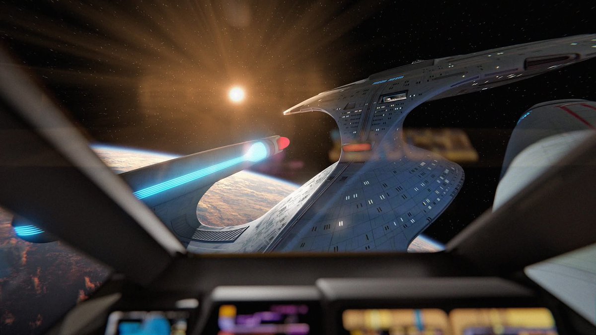 startrek_ships's tweet image. ❝Approaching Shuttle Bay 3❞
Credit: Enterprise-D by Marc Bell. Hat tip: James Hodge on FB 
#GalaxyClass