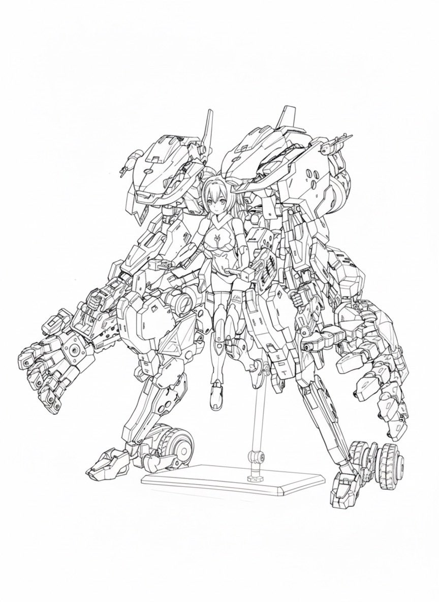 #11月になったのでフォロワーさんに自己紹介しようぜ
ガンプラと美少女プラモ！
いまは4枚目のゴリゴリメカミキシングしてます🦍