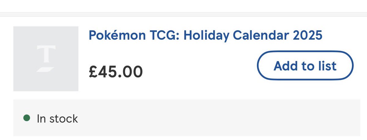 Pokemon Stock Alerts UK tweet media