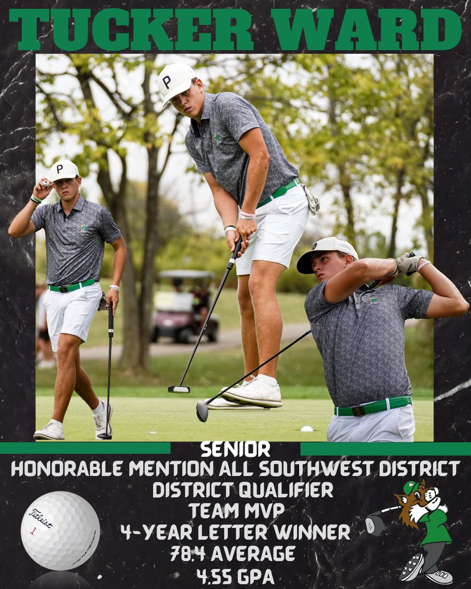 HarrisonGolfers's tweet photo. Congrats to Senior Tucker Ward on earning Honorable Mention All Southwest District and on an awesome career. https://t.co/3PNJNfwkJO