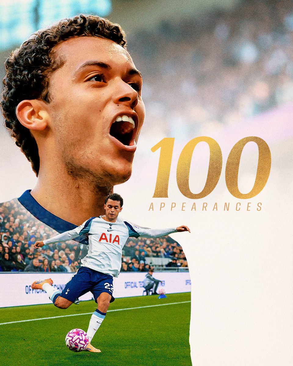 Tanniah kepada Brennan Johnson yang mencapai 100 penampilan 🤍

#SpursMY